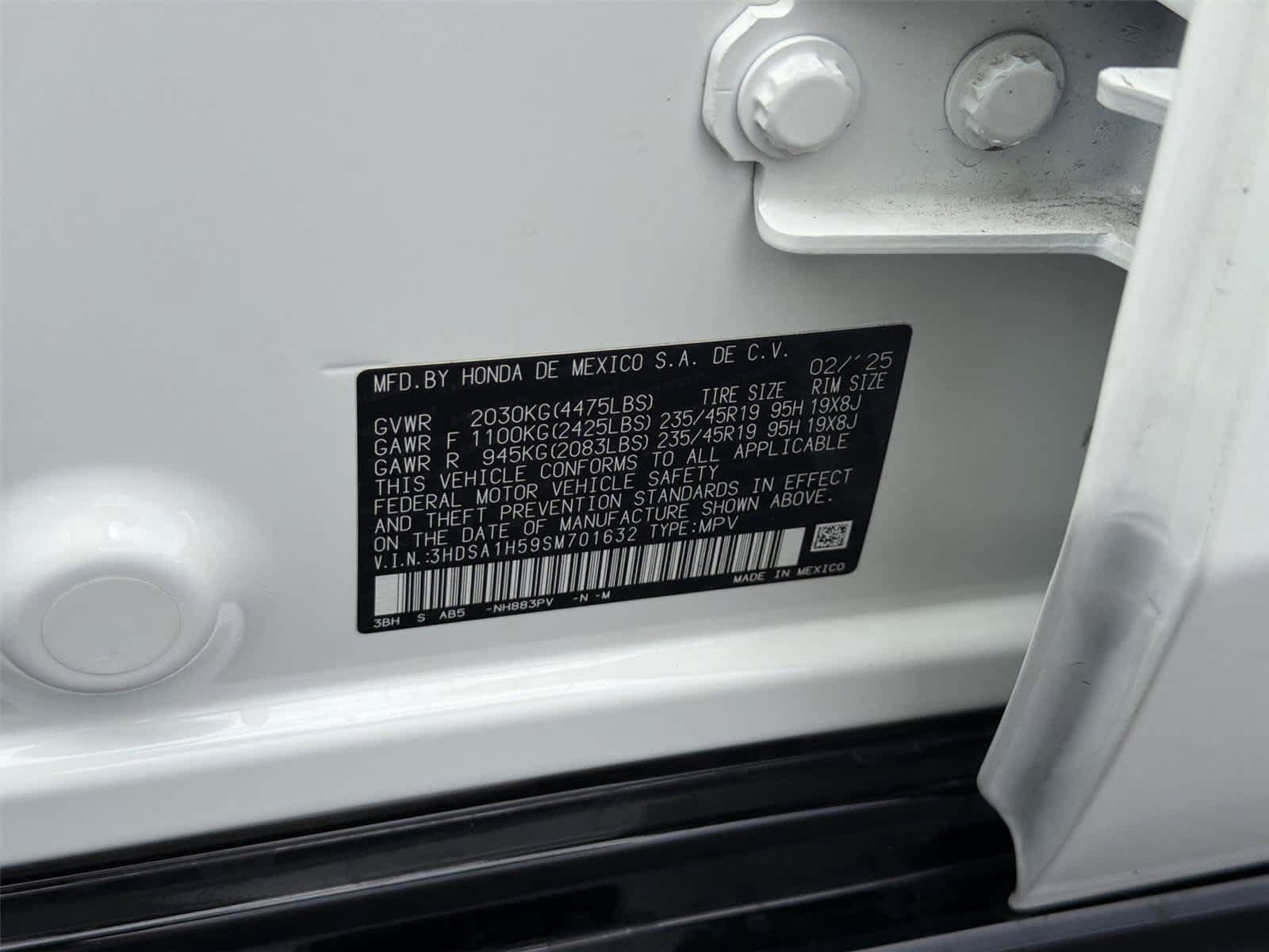 Certified 2025 Acura ADX A-Spec FWD image 22