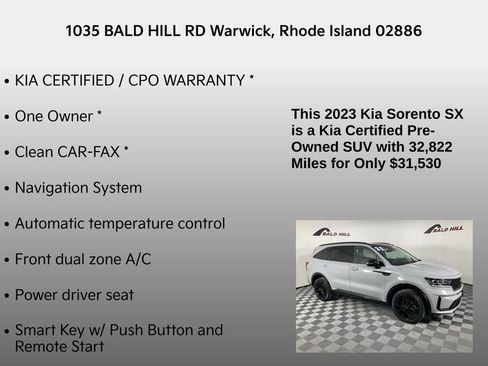 Certified 2023 Kia Sorento SX image 7