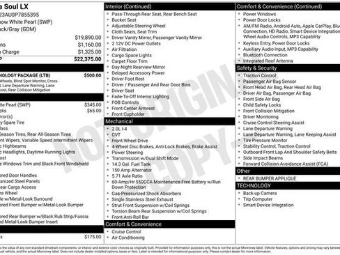 Certified 2023 Kia Soul LX w/ LX Technology Package image 3