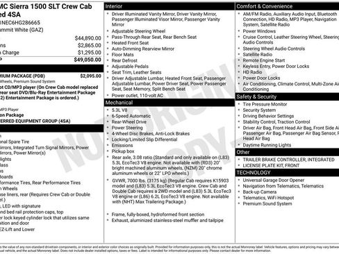 Used 2017 GMC Sierra 1500 SLT w/ SLT Premium Package image 15