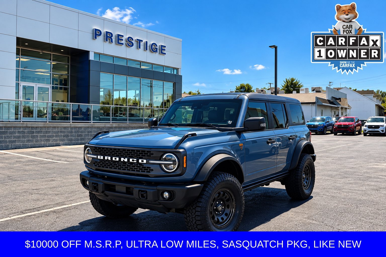 Used 2025 Ford Bronco Badlands w/ Sasquatch Package AWD/4WD image 1