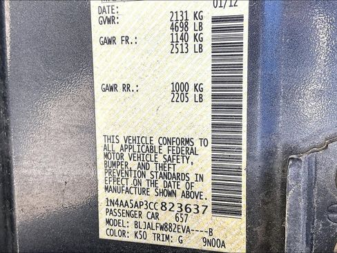 Used 2012 Nissan Maxima 3.5 SV FWD image 30