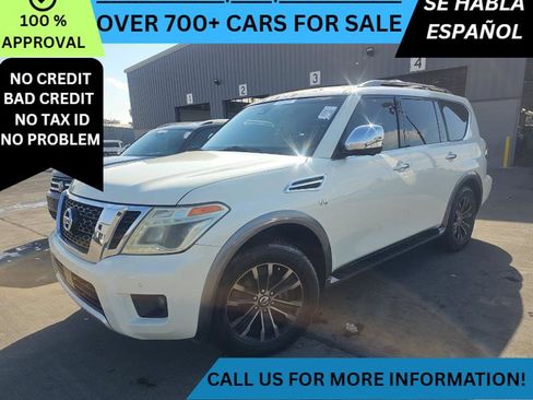 Used 2017 Nissan Armada Platinum w/ Captain Seat Package image 1