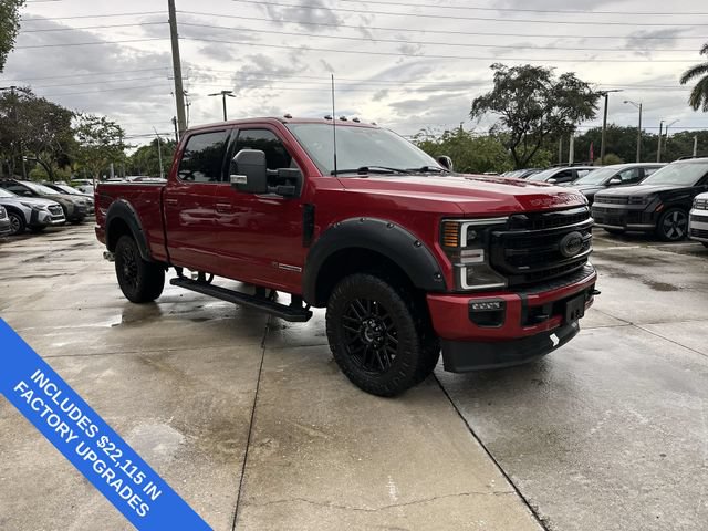 Used 2022 Ford F250 Lariat w/ Black Appearance Package AWD/4WD image 16