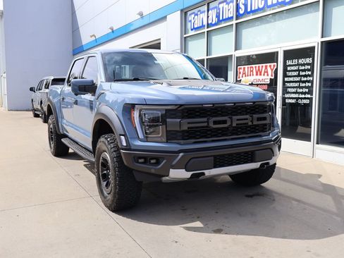 Used 2023 Ford F150 Raptor w/ Blue Interior Package AWD/4WD image 2