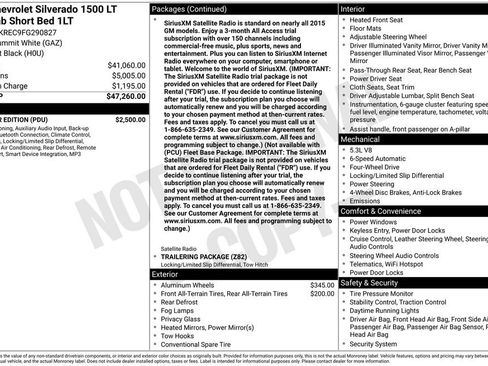 Used 2015 Chevrolet Silverado 1500 LT w/ All Star Edition image 4