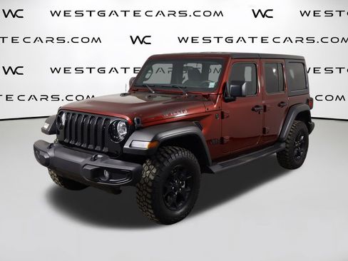 Used 2022 Jeep Wrangler Unlimited Sport image 1