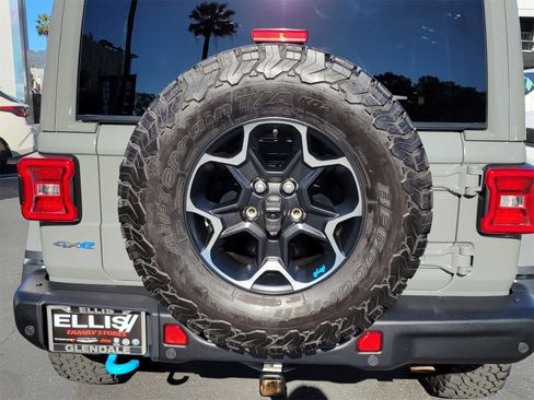 Used 2023 Jeep Wrangler Unlimited Rubicon 4xe w/ Steel Bumper Group image 24