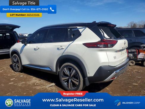 Used 2022 Nissan Rogue Platinum w/ Head-Up Display Package image 3