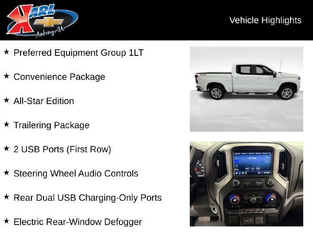 Certified 2019 Chevrolet Silverado 1500 LT w/ All-Star Edition AWD/4WD image 2