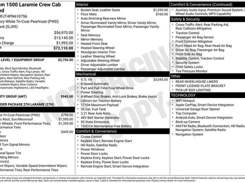 Used 2023 RAM 1500 Laramie AWD/4WD image 15