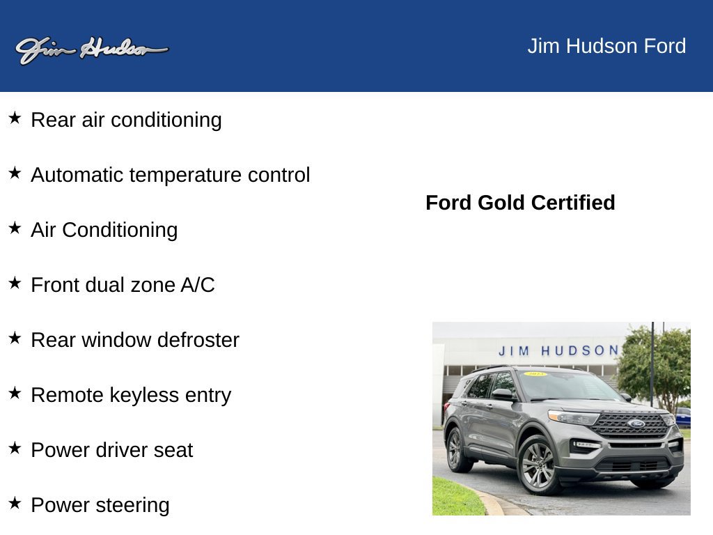 Certified 2023 Ford Explorer XLT w/ Equipment Group 202A RWD image 13