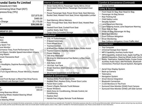Used 2020 Hyundai Santa Fe Limited FWD image 2