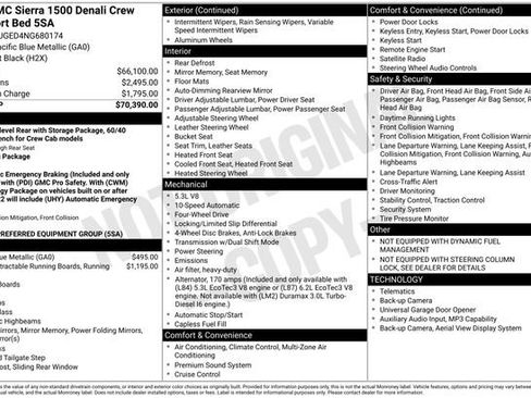 Certified 2022 GMC Sierra 1500 Denali AWD/4WD image 5