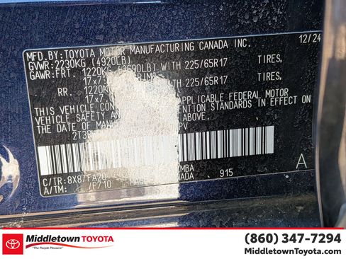 Certified 2025 Toyota RAV4 XLE image 39