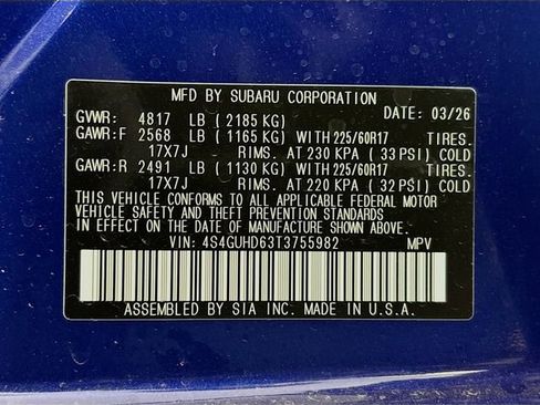 New 2026 Subaru Crosstrek 2.0i Premium AWD/4WD image 31