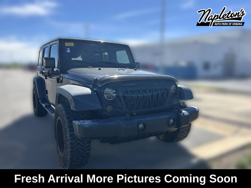 Used 2017 Jeep Wrangler Unlimited Sport w/ Quick Order Package 24S AWD/4WD image 1