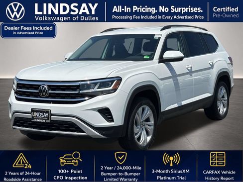 Certified 2023 Volkswagen Atlas SE AWD/4WD image 4