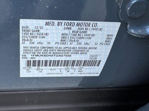 New 2026 Ford Explorer Active w/ Active Comfort Package image 20