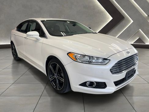 Used 2016 Ford Fusion Titanium w/ Terracotta Package FWD image 1