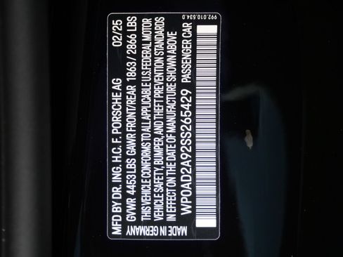 Used 2025 Porsche 911 Turbo AWD/4WD image 33