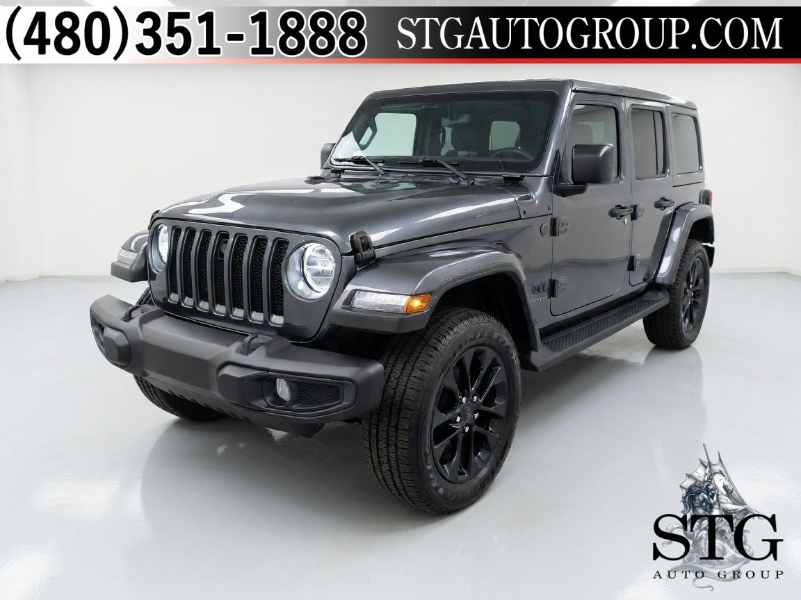 Used 2021 Jeep Wrangler Unlimited Sahara AWD/4WD image 1