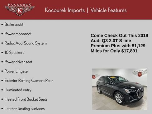 Used 2019 Audi Q3 2.0T Premium Plus AWD/4WD image 4