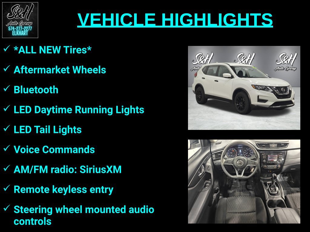 Used 2017 Nissan Rogue S AWD/4WD image 3
