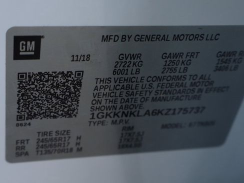 Used 2019 GMC Acadia SLE image 48