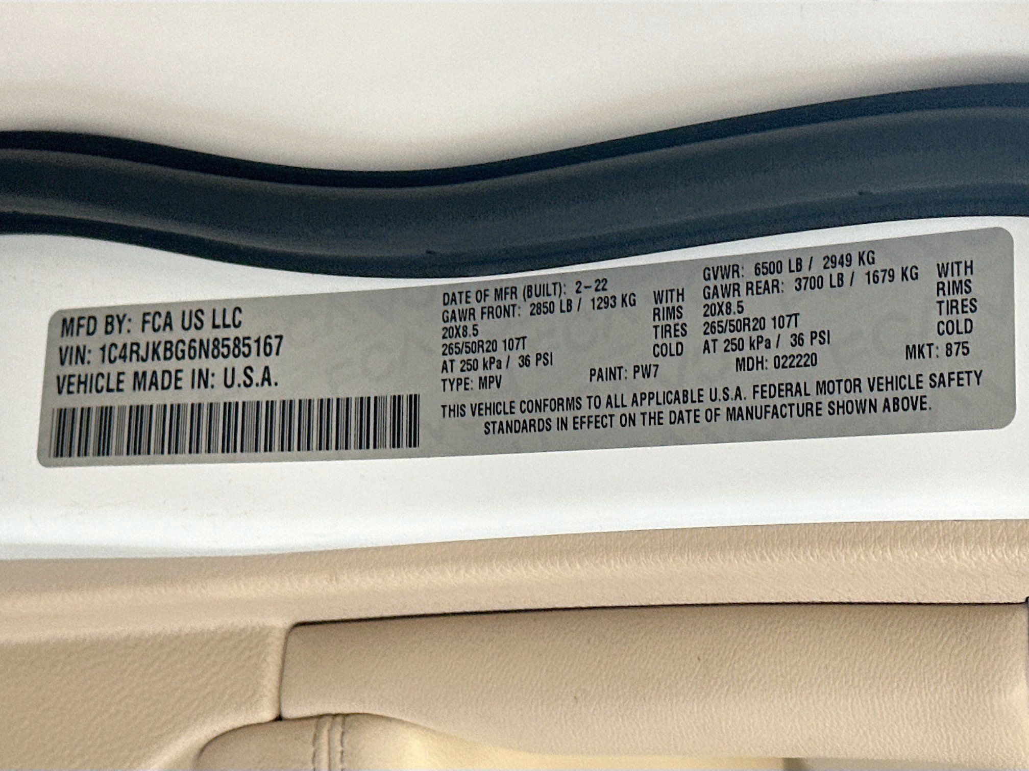 Used 2022 Jeep Grand Cherokee L Limited AWD/4WD image 12