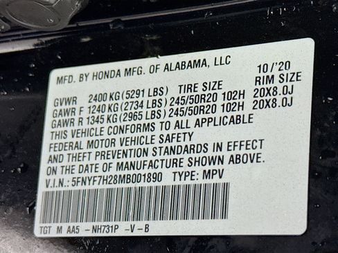 Used 2021 Honda Passport Sport image 40