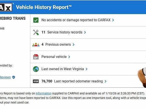 Used 1999 Pontiac Firebird Formula w/ Security Pkg image 35