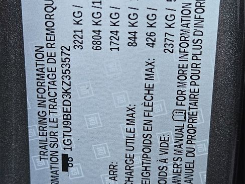 Used 2019 GMC Sierra 1500 SLE image 27