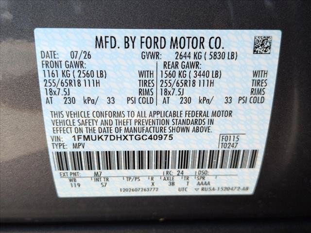 Used 2026 Ford Explorer Active w/ Active Comfort Package RWD image 25