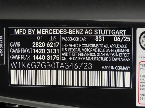 New 2026 Mercedes-Benz S 580 4MATIC Sedan image 34