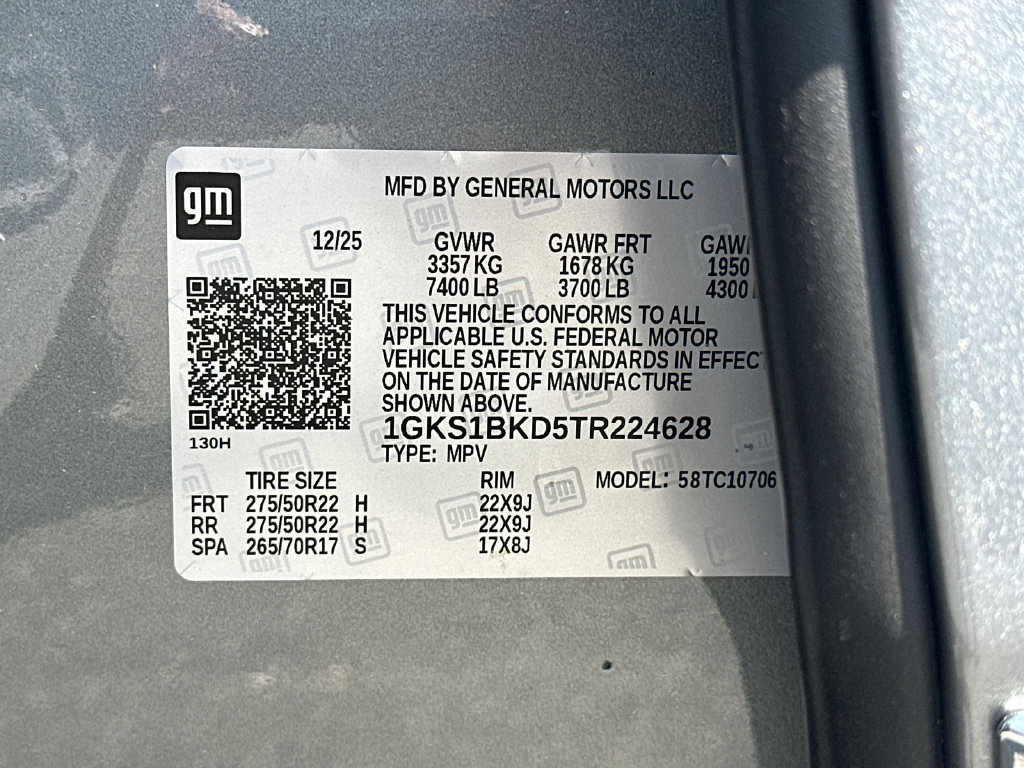 Used 2026 GMC Yukon Elevation RWD image 34