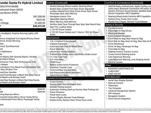 New 2026 Hyundai Santa Fe Limited image 3