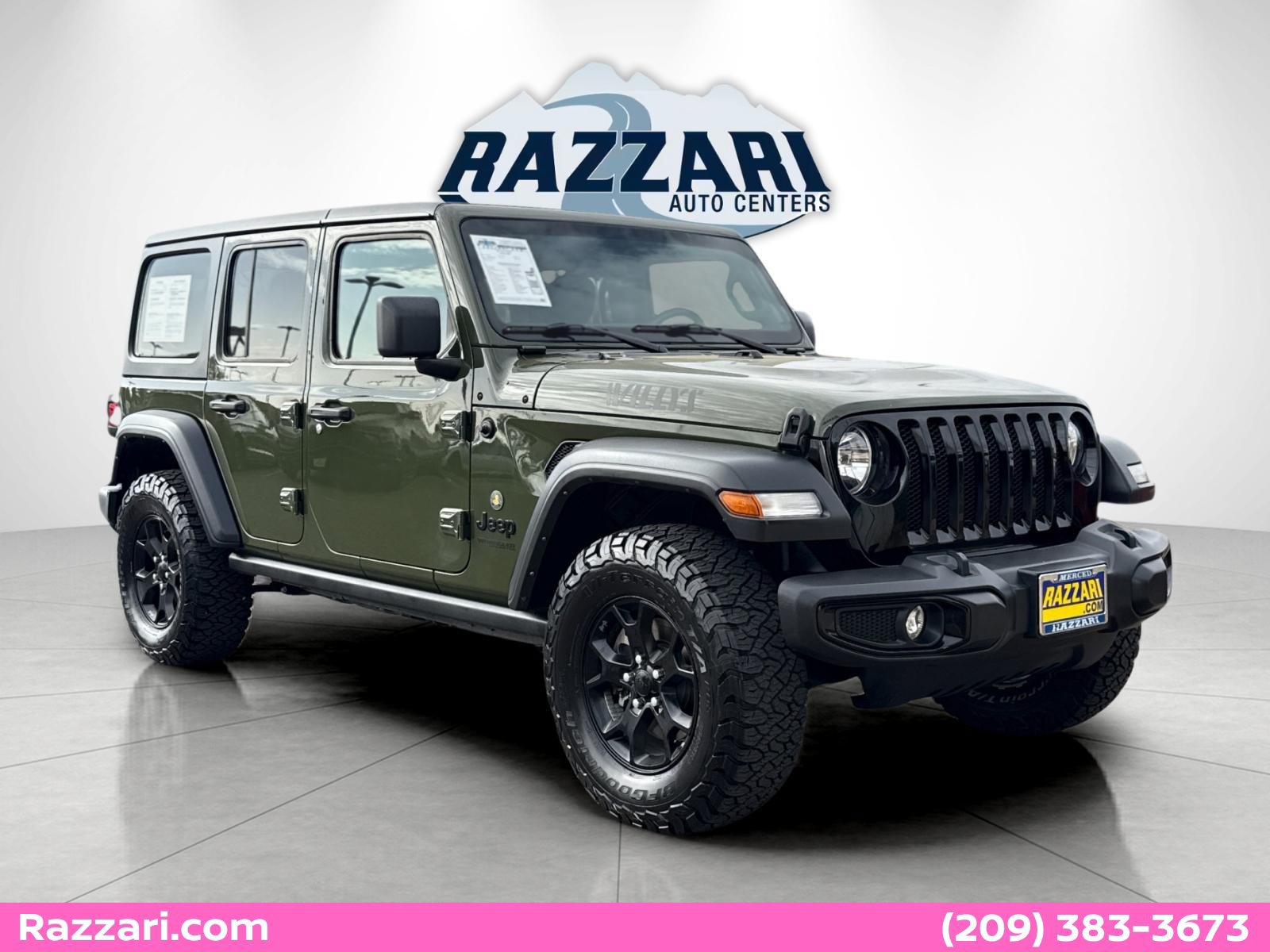 Used 2021 Jeep Wrangler Unlimited Sport AWD/4WD image 1