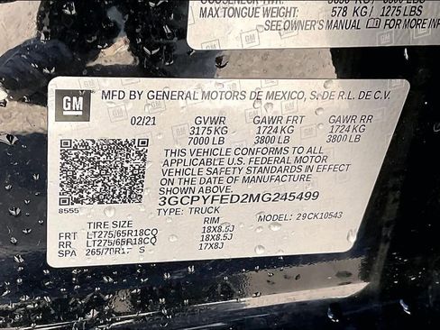 Used 2021 Chevrolet Silverado 1500 LT Trail Boss w/ Convenience Package II image 36