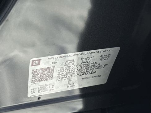 Used 2020 Chevrolet Equinox LT w/ LPO, Floor Liner Package image 32