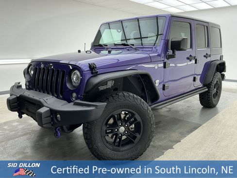 Used 2017 Jeep Wrangler Unlimited Sahara image 1