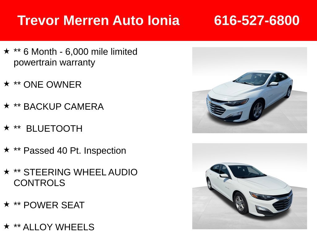 Used 2022 Chevrolet Malibu LS w/ Driver Confidence Package II FWD image 8