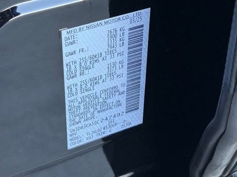 Used 2025 Nissan Pathfinder SL image 38