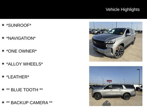 Used 2023 Chevrolet Suburban RST w/ Luxury Package RWD image 4