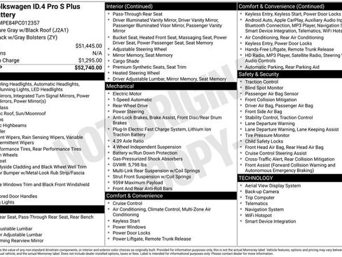 Used 2023 Volkswagen ID.4 Pro S Plus image 9