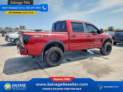 Used 2014 Nissan Titan PRO-4X w/ Pro-4x Luxury Package AWD/4WD image 4