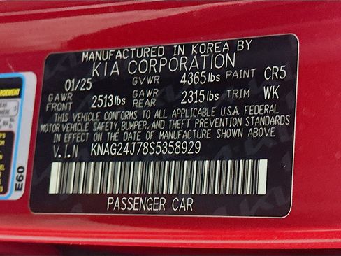 Used 2025 Kia K5 LXS image 12