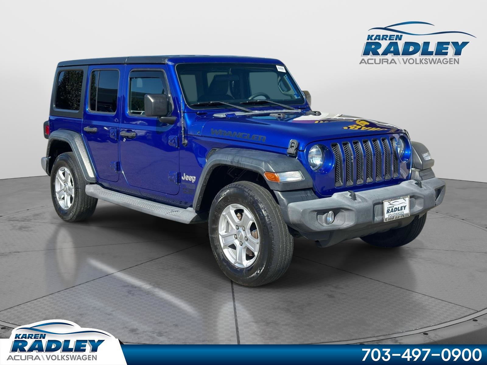 Used 2019 Jeep Wrangler Unlimited Sport S AWD/4WD image 1
