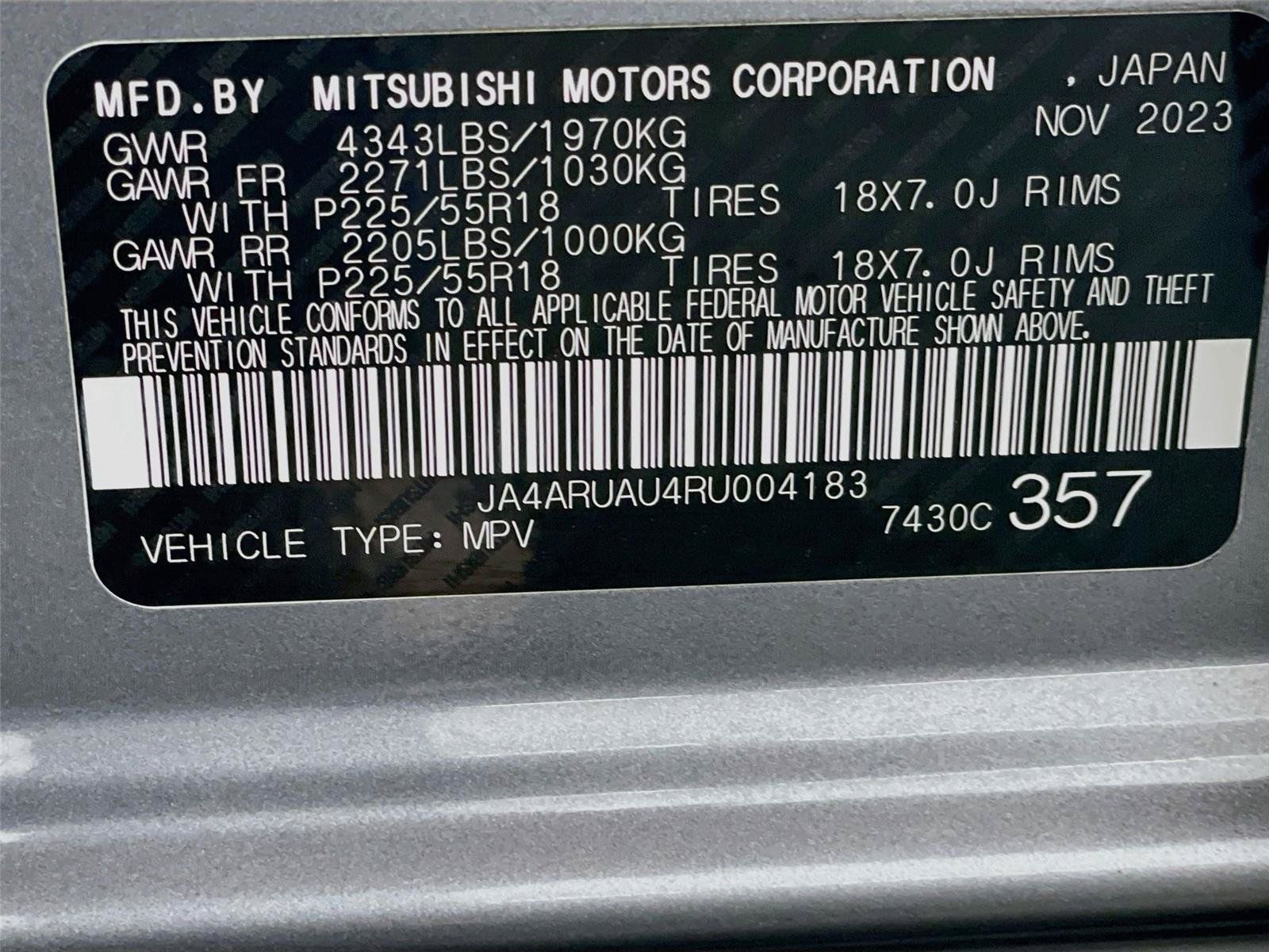 Used 2024 Mitsubishi Outlander Sport AWD image 34