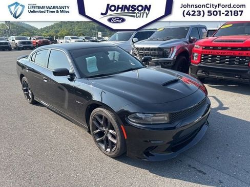 Used 2021 Dodge Charger R/T w/ Blacktop Package RWD image 1